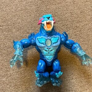 Blue Action Figure Toy